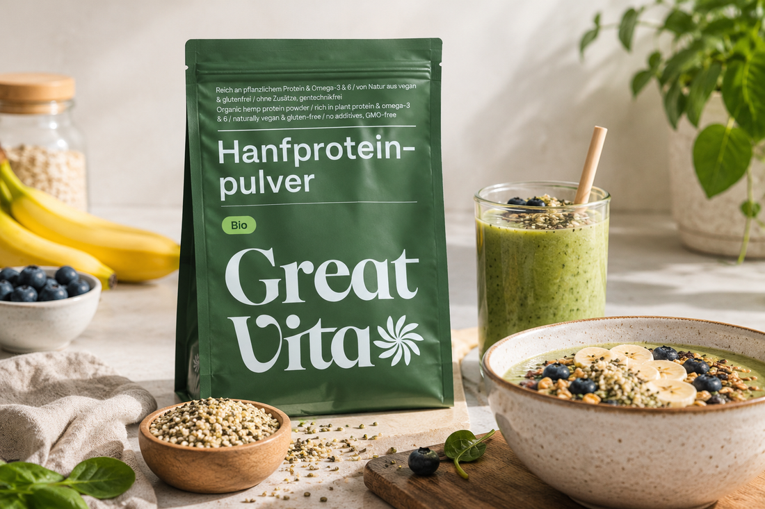 Hanfprotein: Verwendung, Geschmack und Rezeptideen