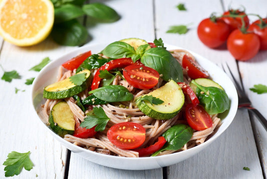 Pâtes « clean eating » avec une sauce légère