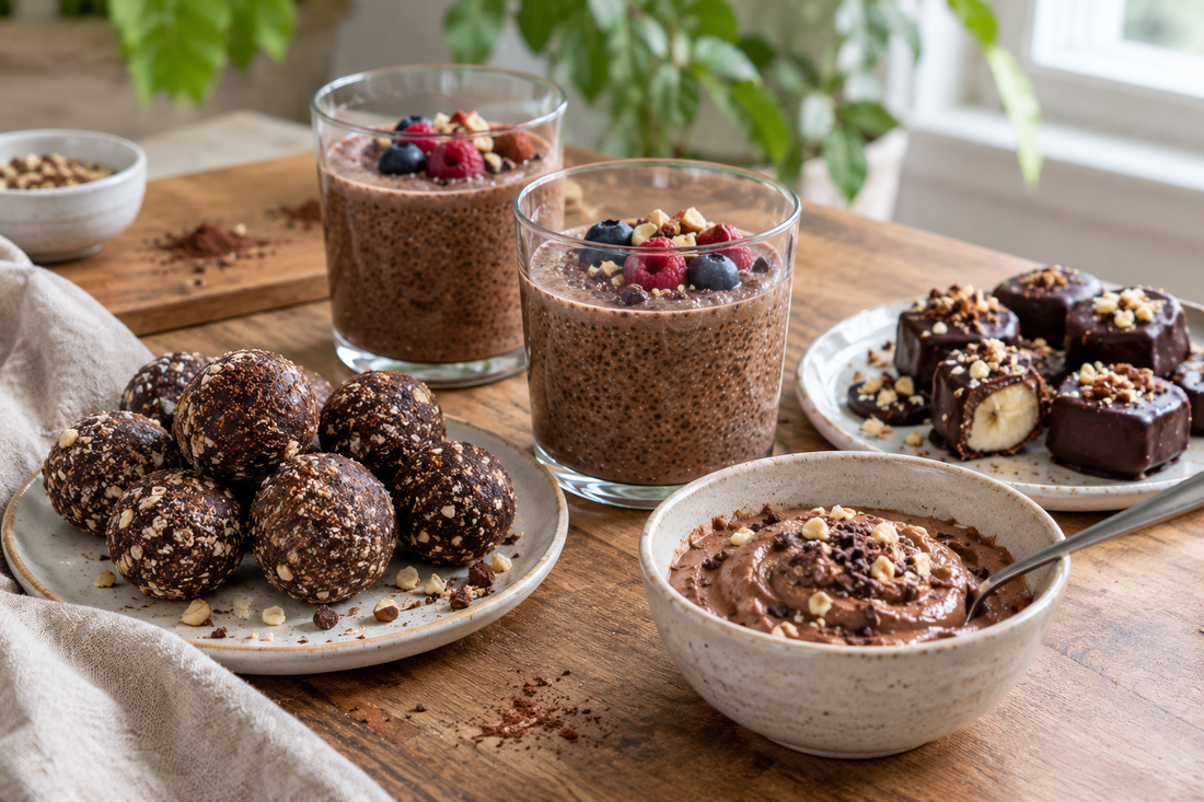 Gesunde Schoko-Snacks selbst machen