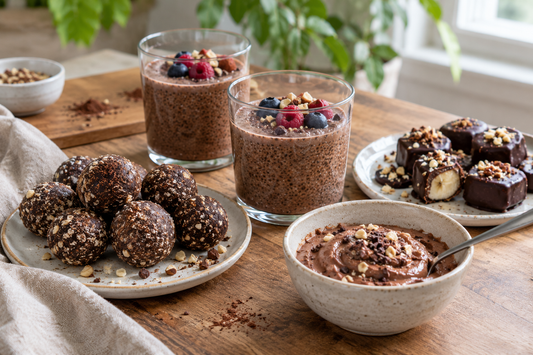 Gesunde Schoko-Snacks selbst machen