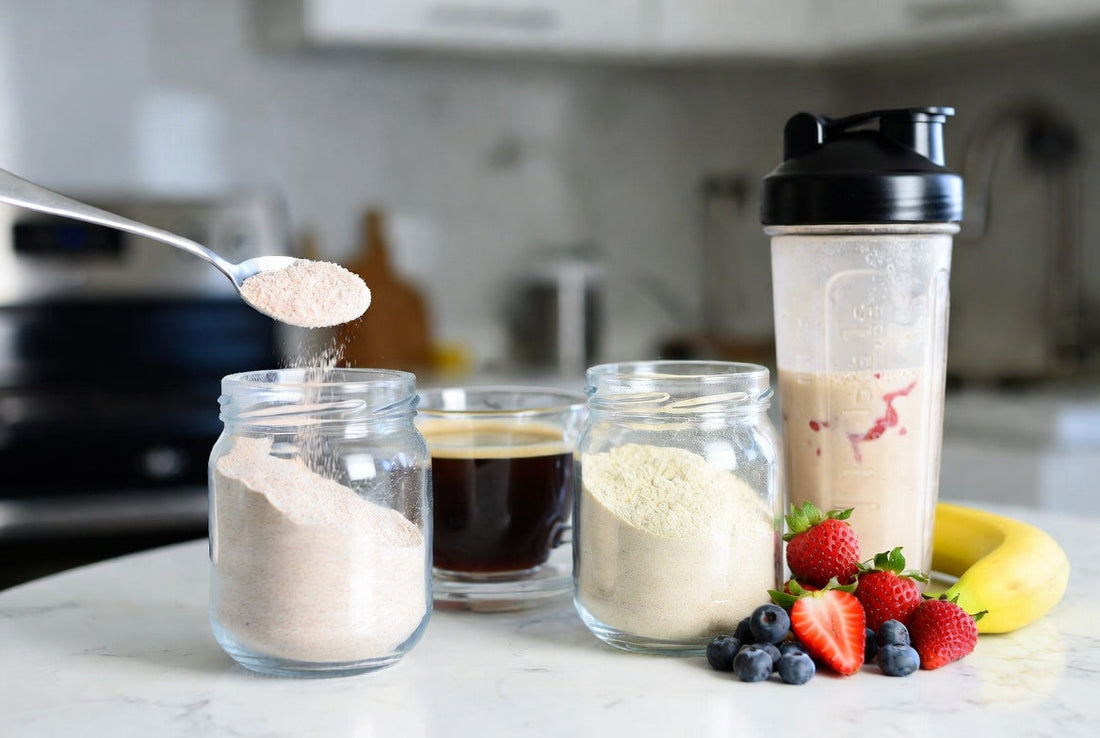 Kollagenpulver Proteinpulver Unterschied