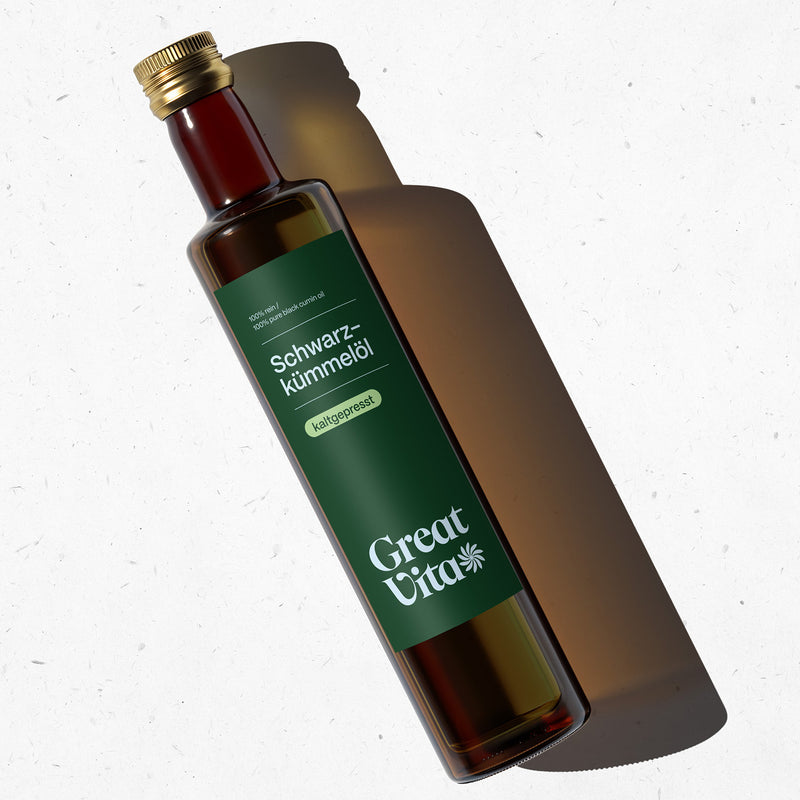 Olio di semi di cumino nero 500 ml – spremuto a freddo e filtrato