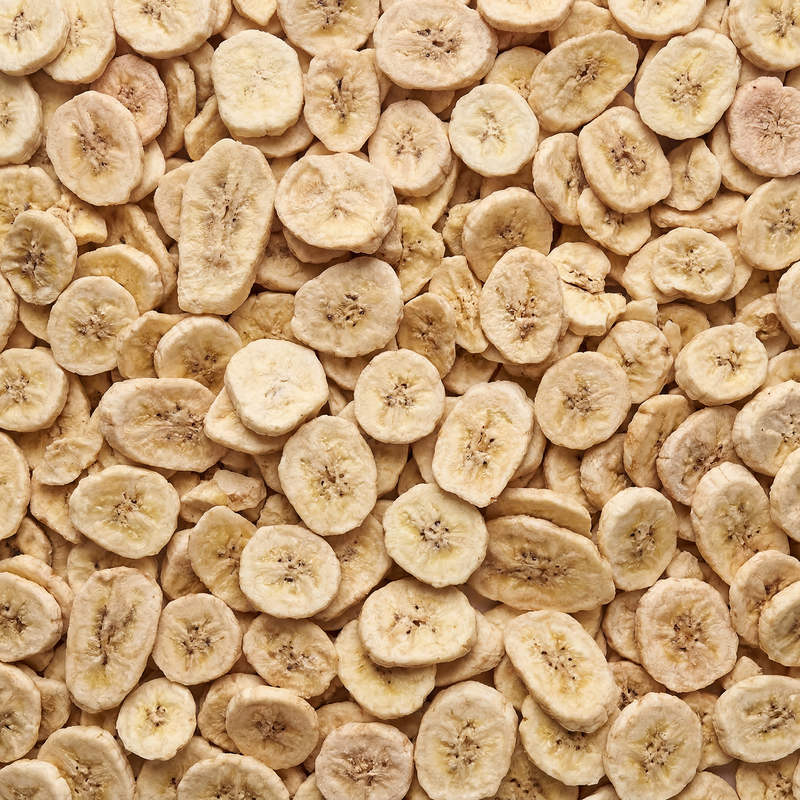 Banane – fette di banana liofilizzate