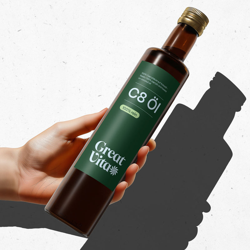 Aceite C8 500 ml - a base de aceite de coco
