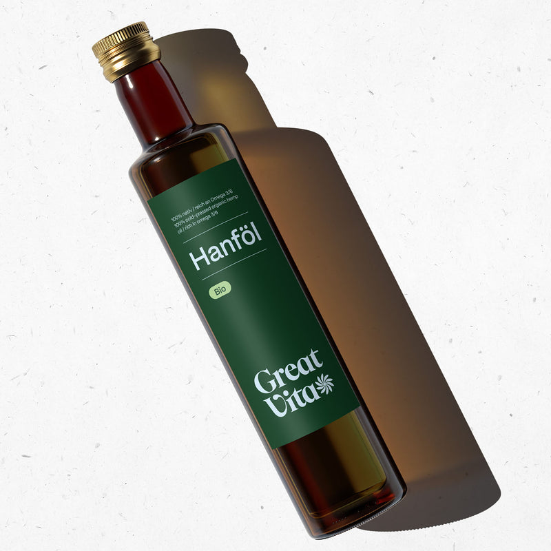 Olio di canapa biologico – puro e spremuto a freddo