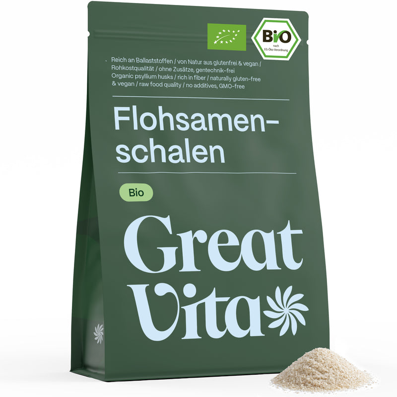 Bucce di psillio biologiche 500 g – ricche di fibre