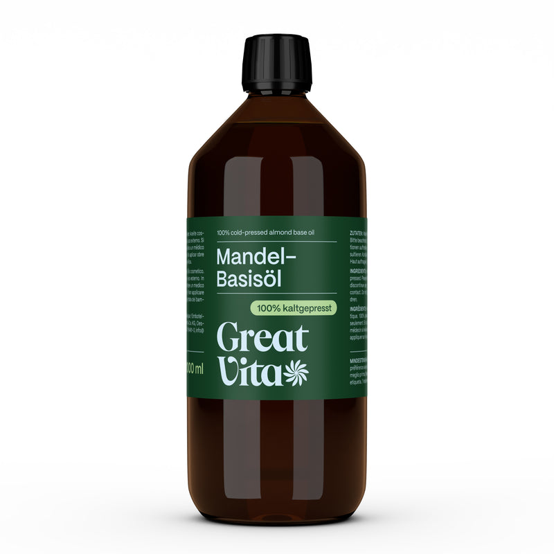 Aceite base de almendras – 100 % puro y prensado en frío