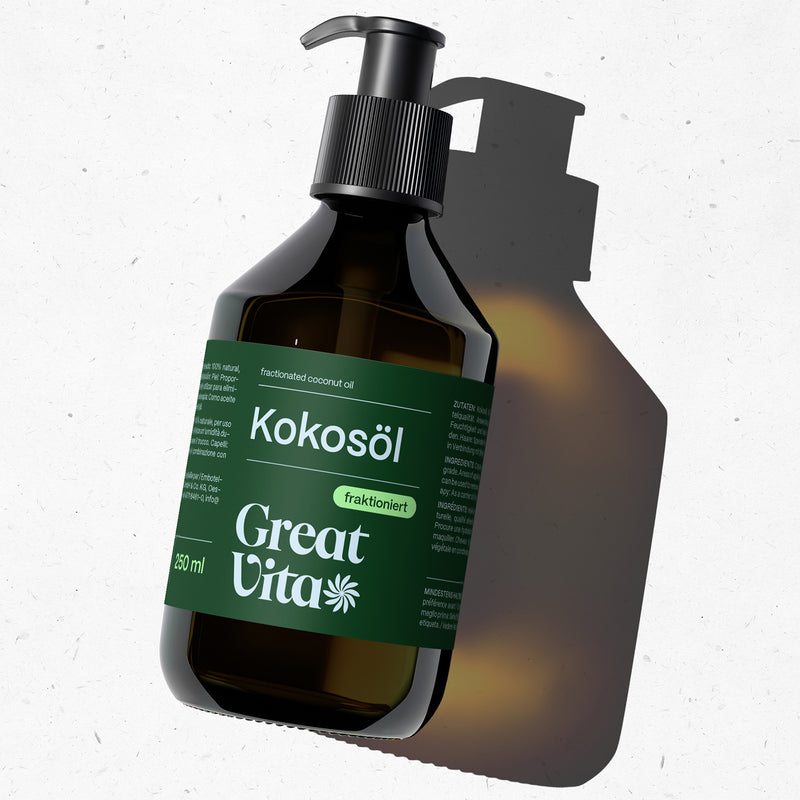 Olio di cocco frazionato + pompa