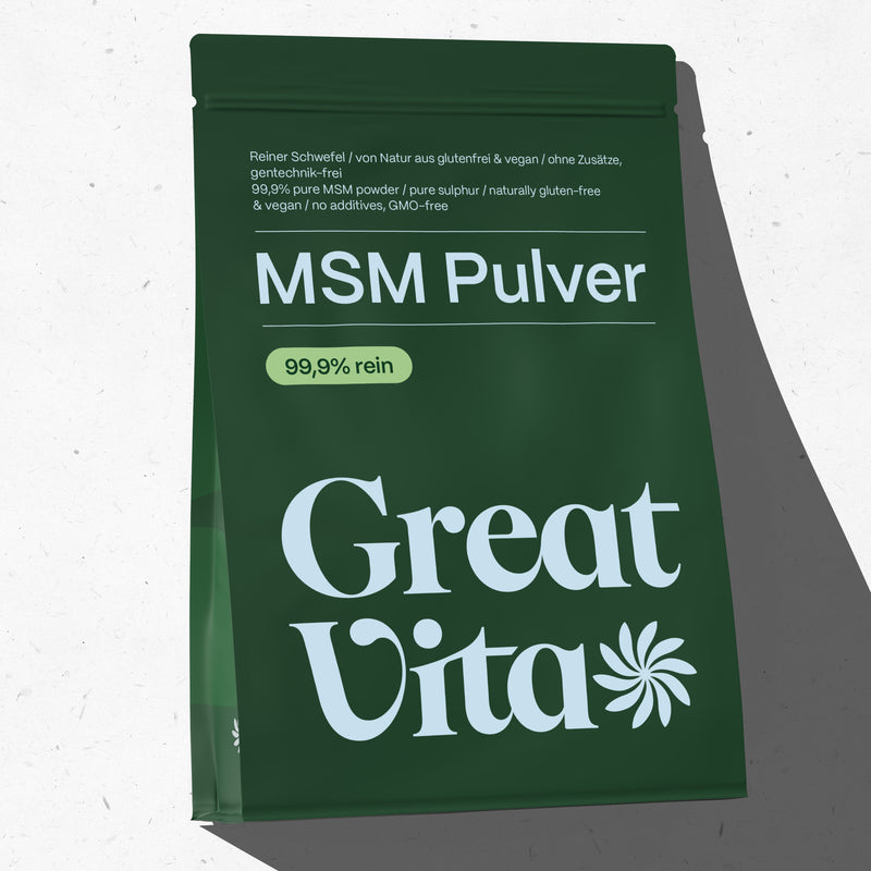 Polvo de MSM - 99,9 % puro