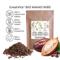Nibs de cacao ecológico – crudos y sin aditivos