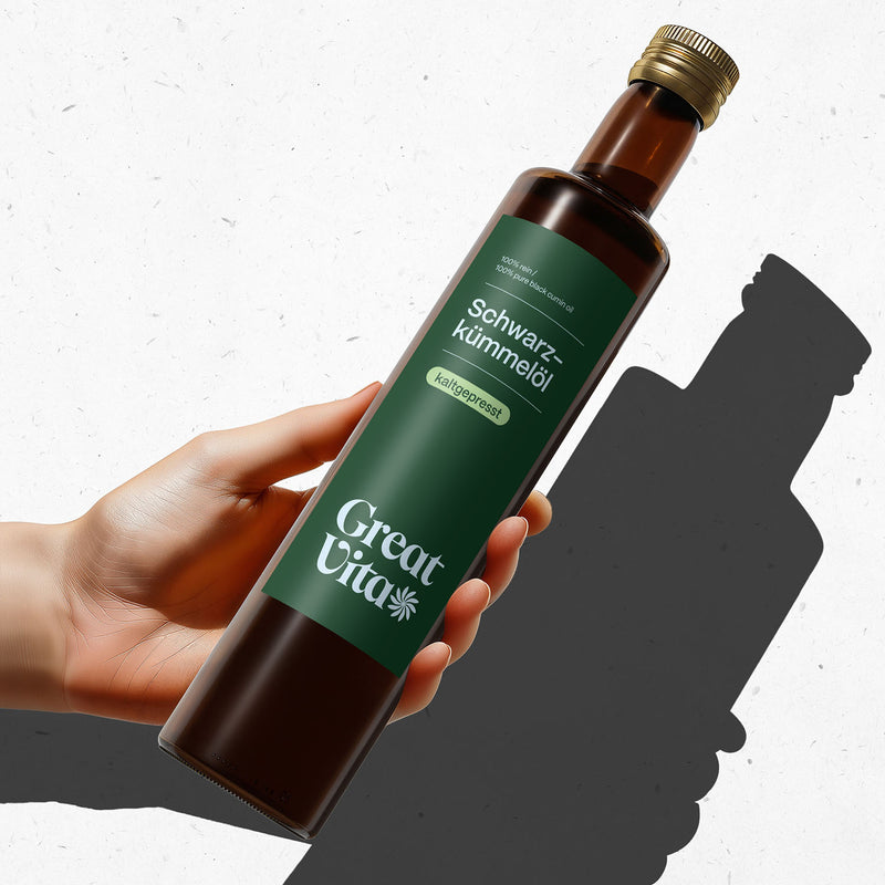 Olio di semi di cumino nero 500 ml – spremuto a freddo e filtrato