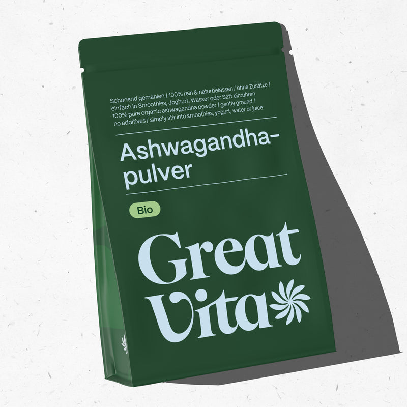Polvo de ashwagandha ecológico 400 g