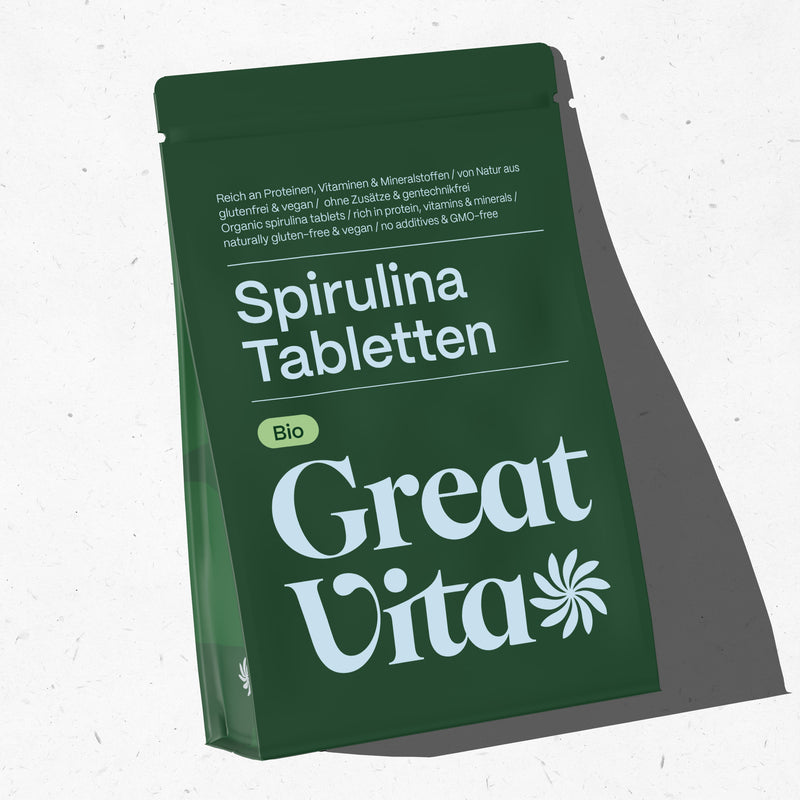 Tabletas de espirulina ecológica