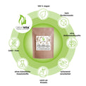 Proteína de cáñamo ecológica en polvo - 50 % de contenido proteico