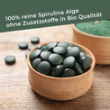 Tabletas de espirulina ecológica