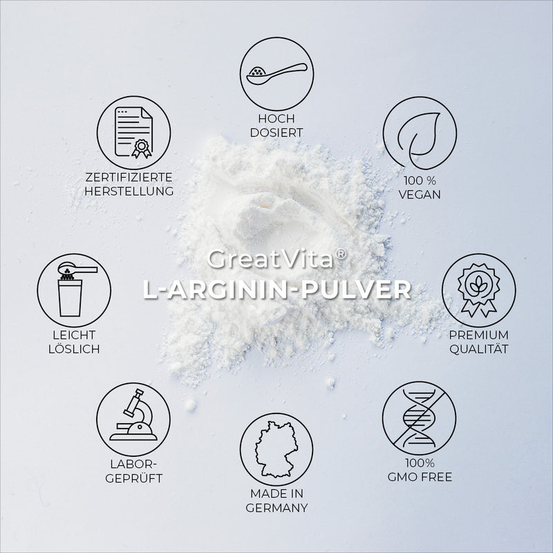 L-Arginina Base in Polvere 400 g