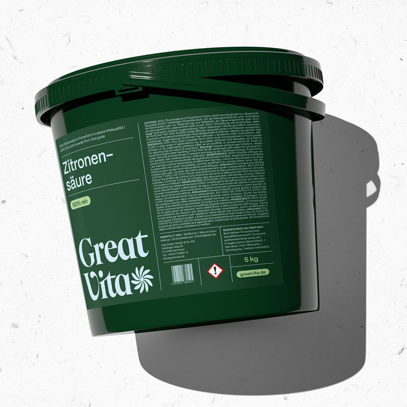 Acido citrico monoidrato 5 kg – puro