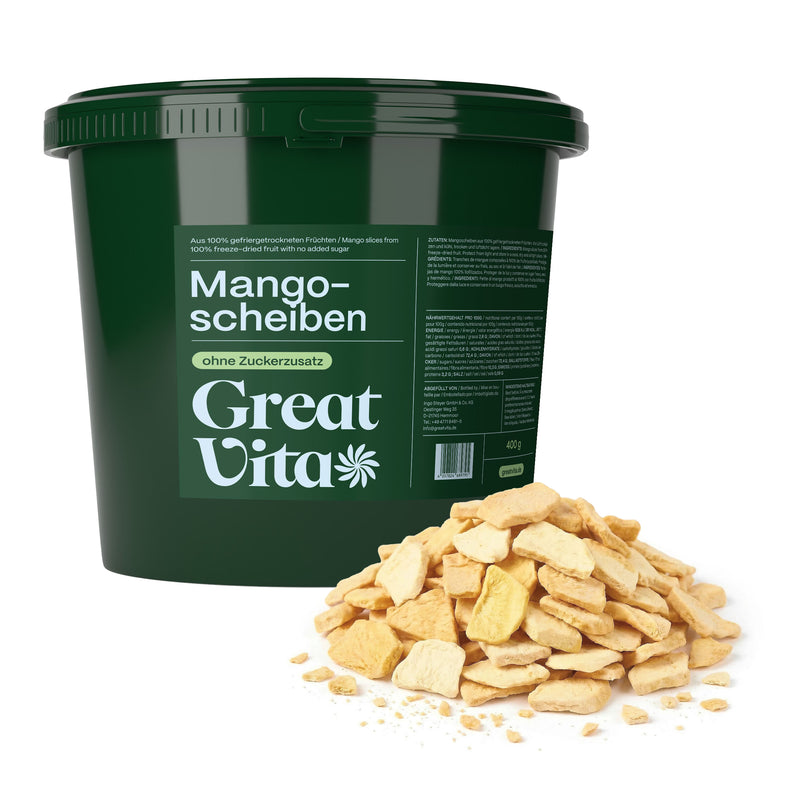 Mango – fette di mango liofilizzate