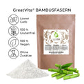 Fibras de bambú - veganas y sin gluten