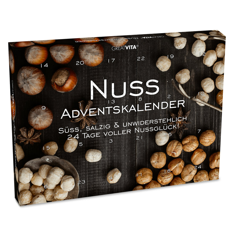 Nuss Adventskalender 2026 - süß, salzig & würzig