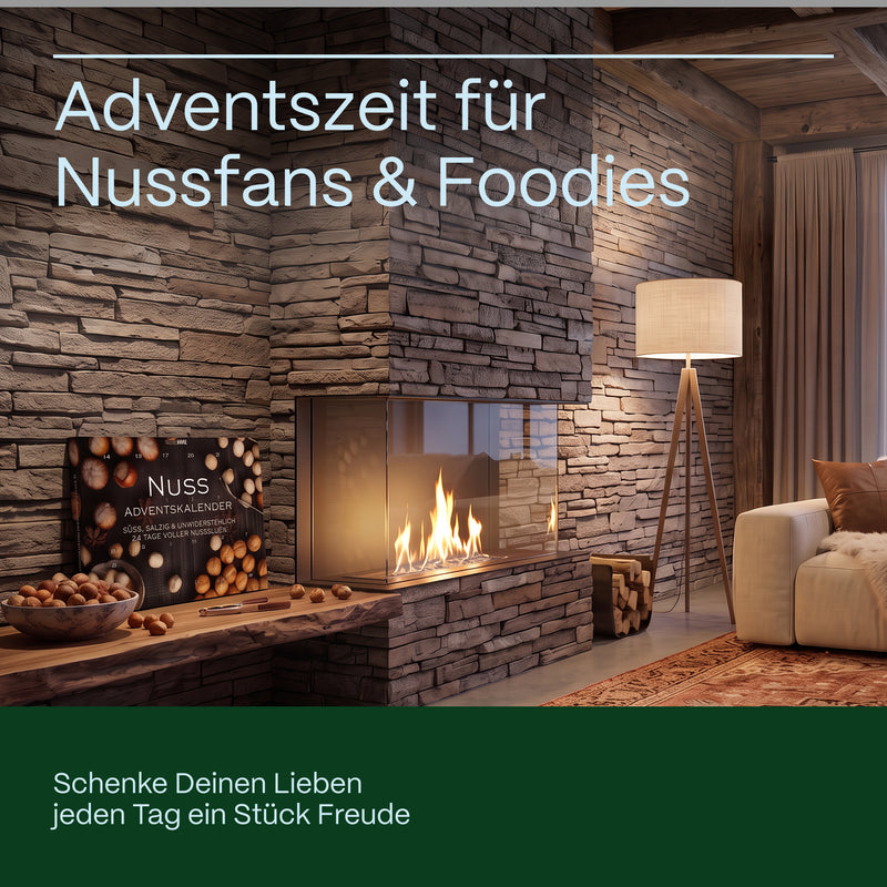Nuss Adventskalender 2026 - süß, salzig & würzig