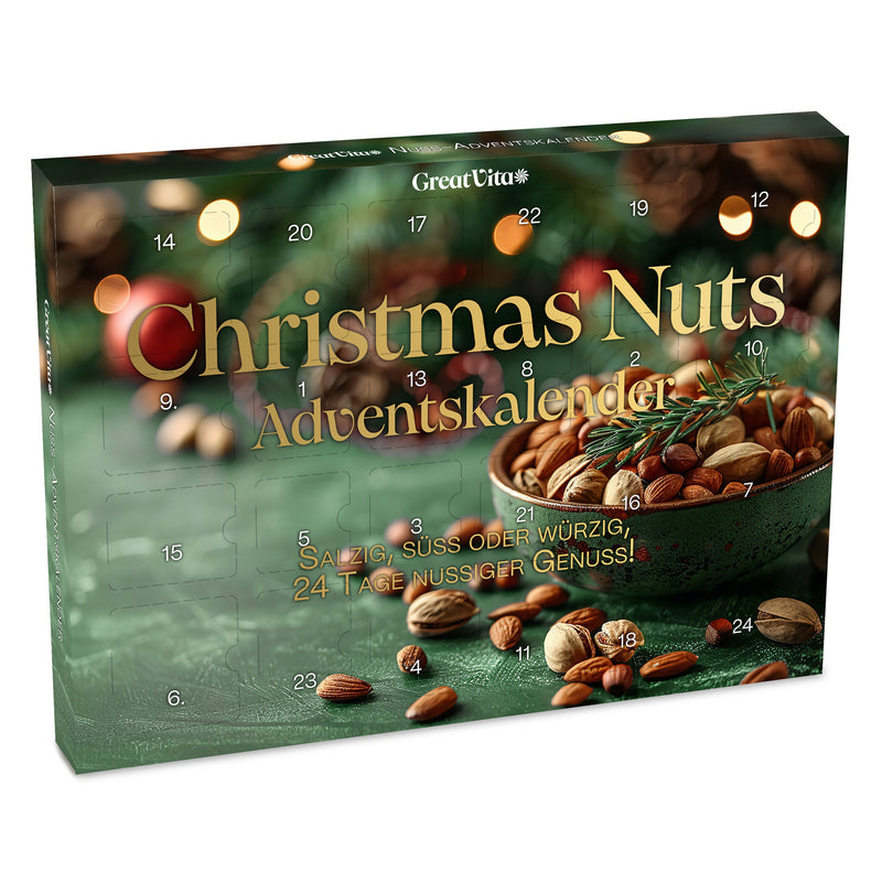 Nuss Adventskalender 2026 - süß salzig  & würzig