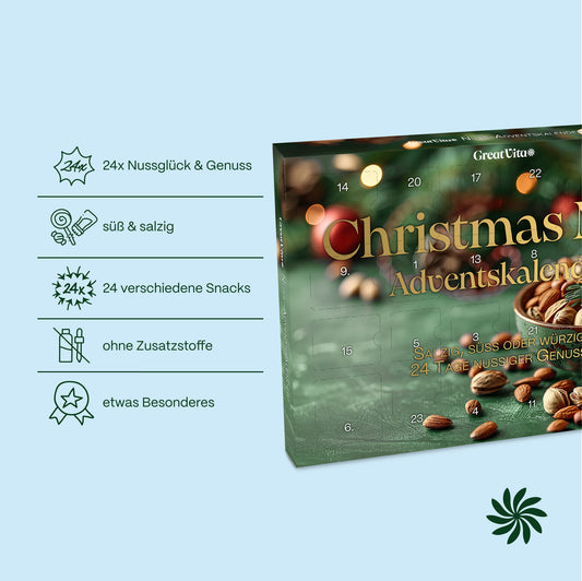 Nuss Adventskalender 2026 - süß salzig  & würzig