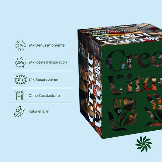 Gewürz Adventskalender 2026 - für Genießer & Hobbyköche