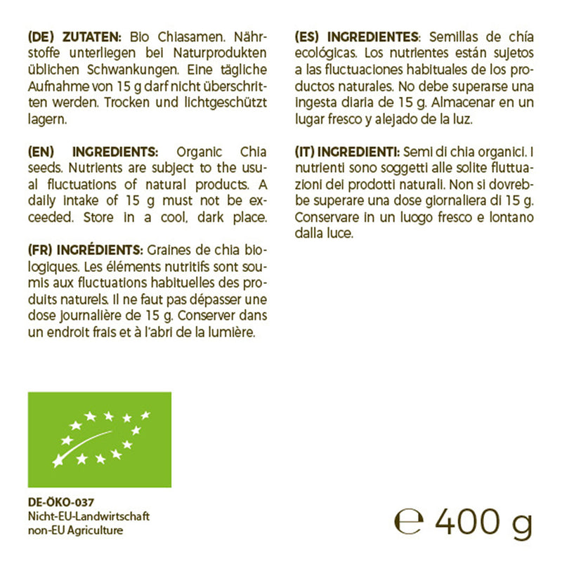 Semi di chia biologici – naturali