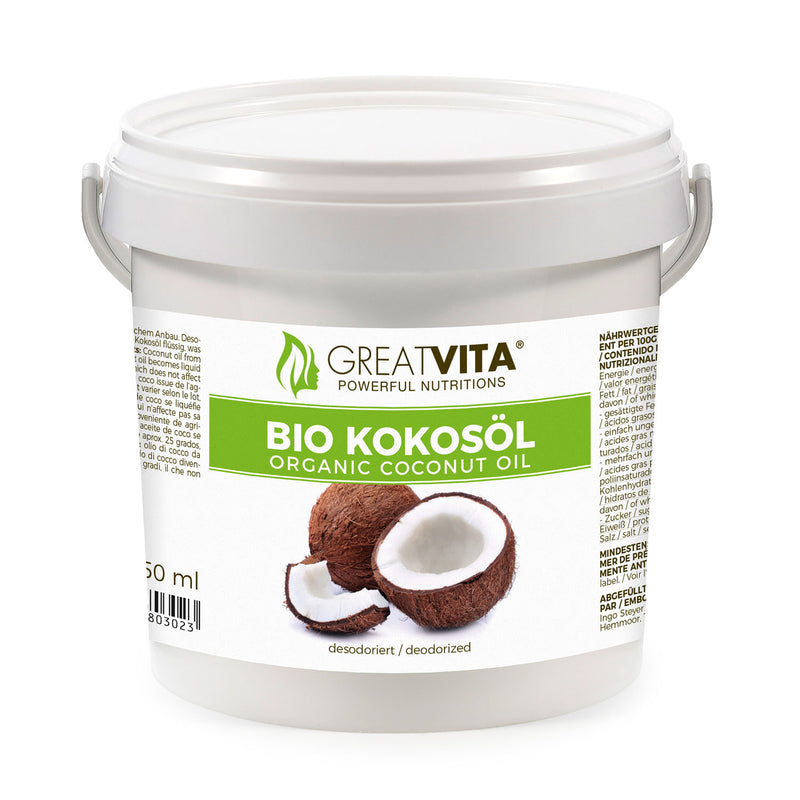 Aceite de coco ecológico - desodorizado