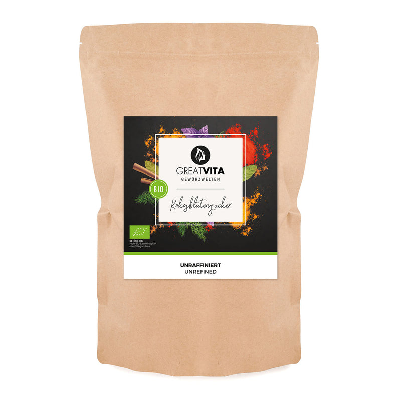 Zucchero di fiori di cocco biologico 1000 g