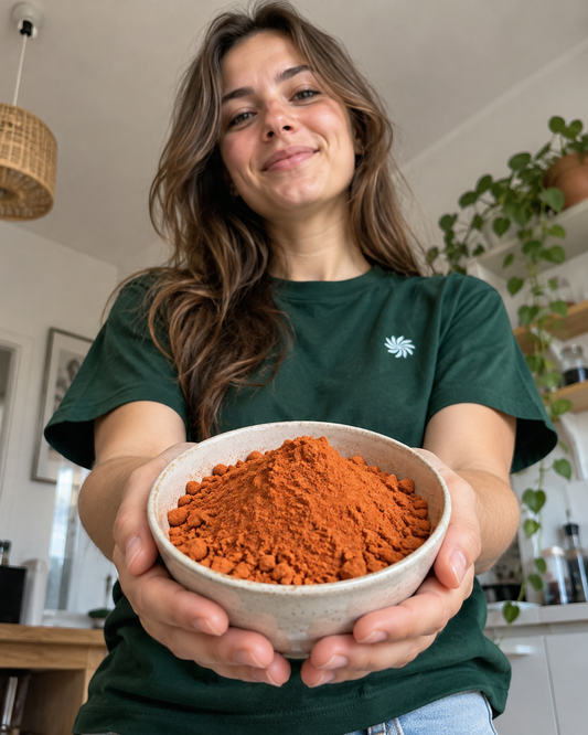 Bio-Hagebuttenpulver – fein gemahlen