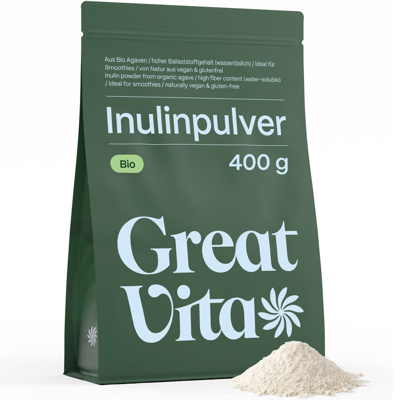 Polvo de inulina ecológica