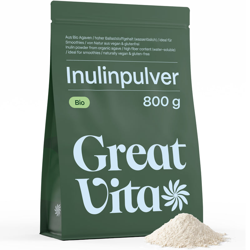 Polvo de inulina ecológica