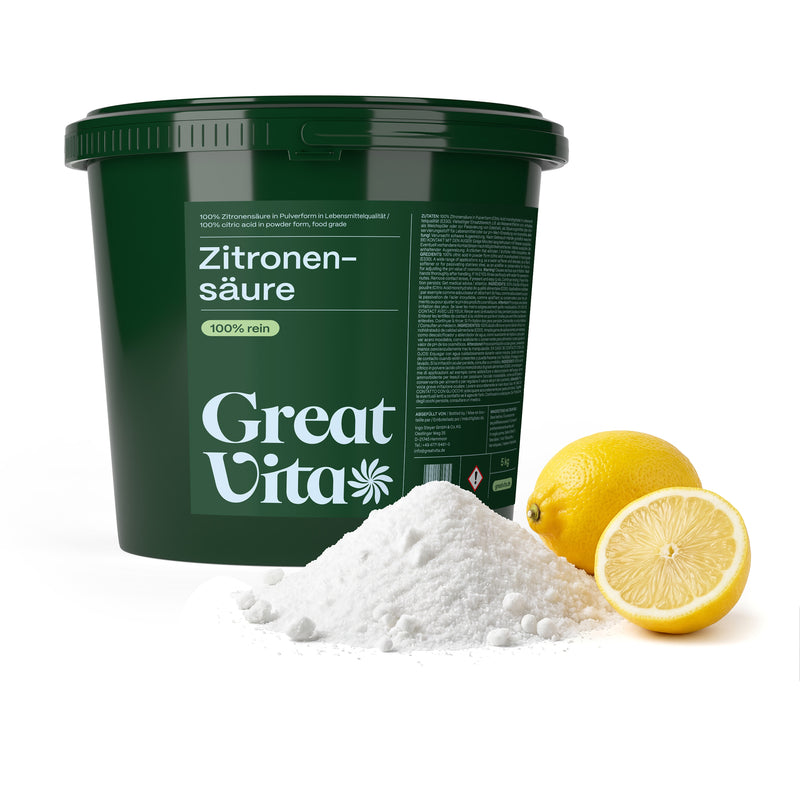 Acide citrique monohydraté 5 kg - pur